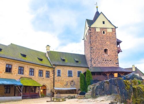 Exploring Loket Castle and Saint Florian Family Brewery 4